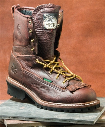 Men's Steel Toe Waterproof Logger Boots