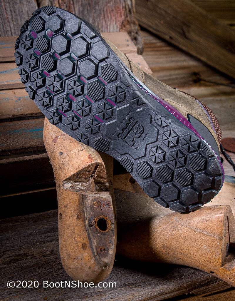 Women's Purple Reaxion Comp Toe Waterproof Work Boot A219B