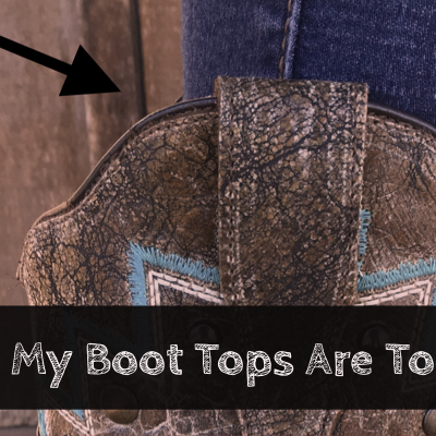 My Boot Tops Are Too Big For My Slim Legs