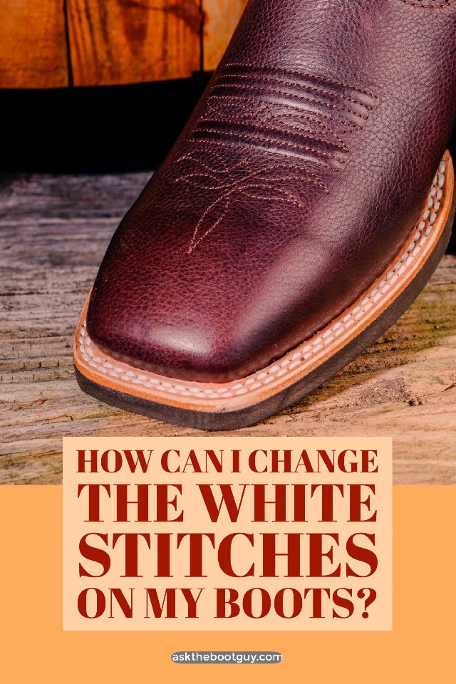 All Years) - How to: Changing the stitching color with a dye pen.