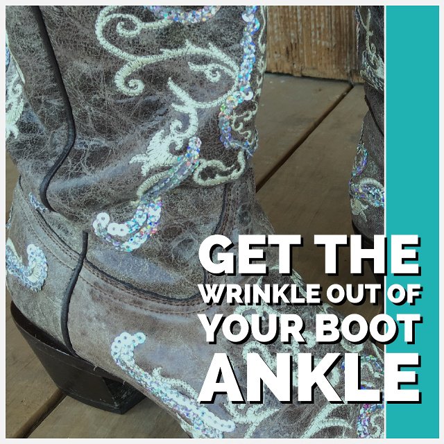 Take Wrinkles Out Of Boot Shafts — Boyers BootnShoe