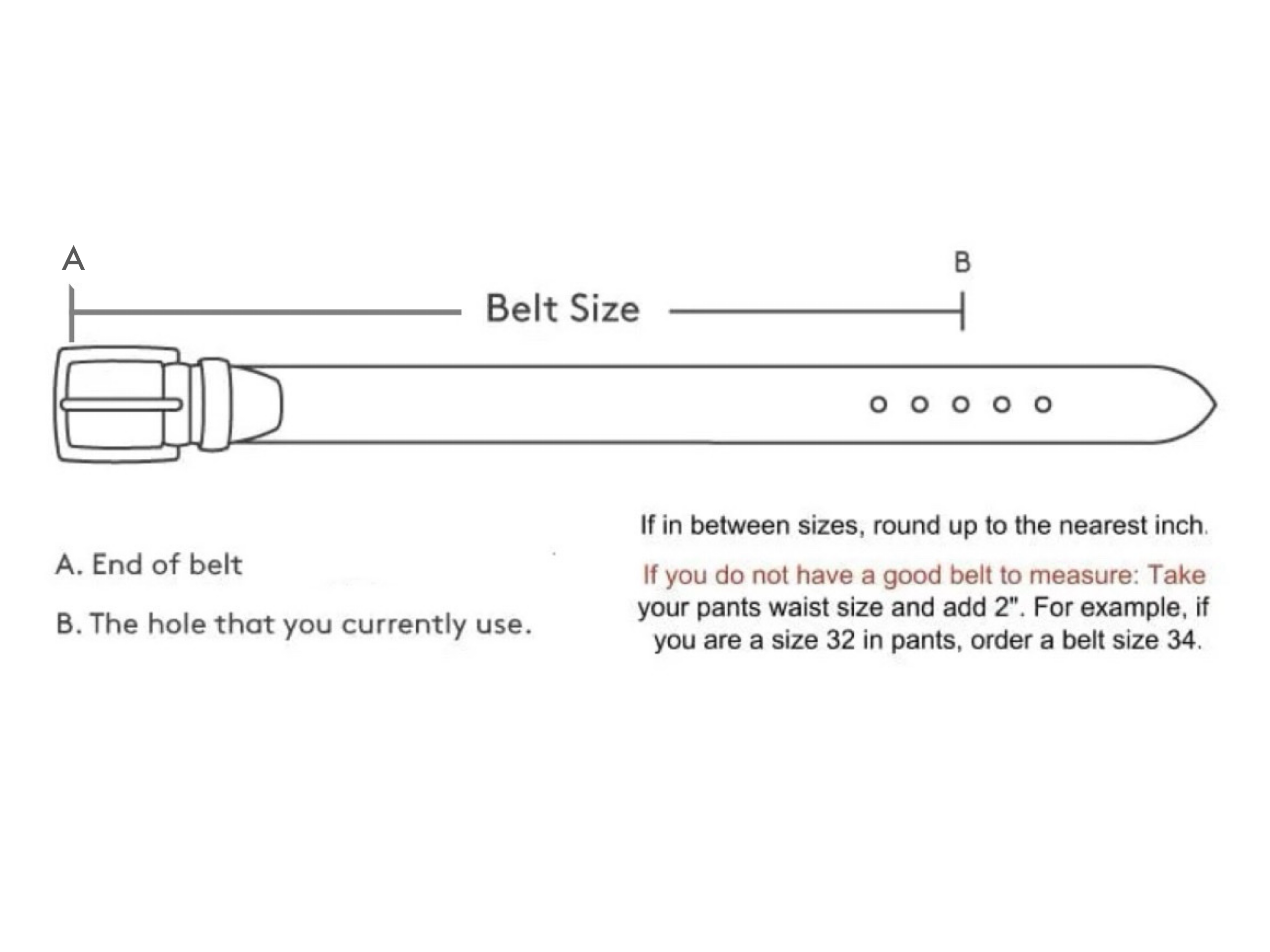 Boyer's Handmade Double Buckle Belt