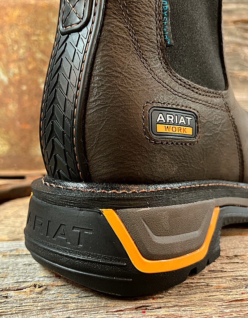 Ariat Men's Big Rig Chelsea Comp Toe Waterproof Work Boots 10042544