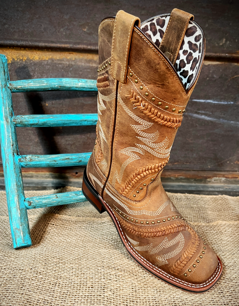 Laredo Ladies Charli Square Toe Western Boots 5893