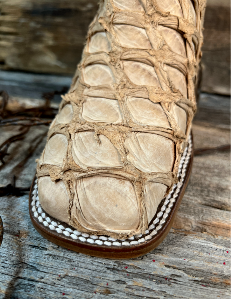 Justin Men's Ocean View Pirarucu George Strait Rustic Western Boots GR5716