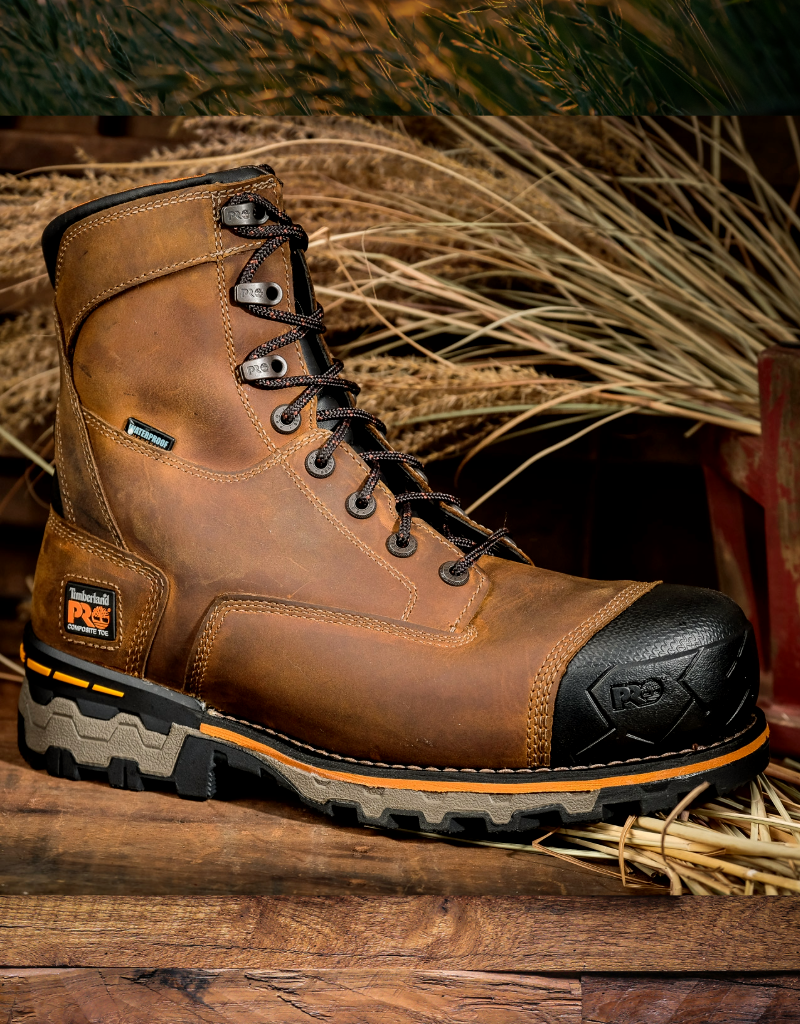 Timberland PRO Men's Boondock Composite Toe 8" Work Boot 92671