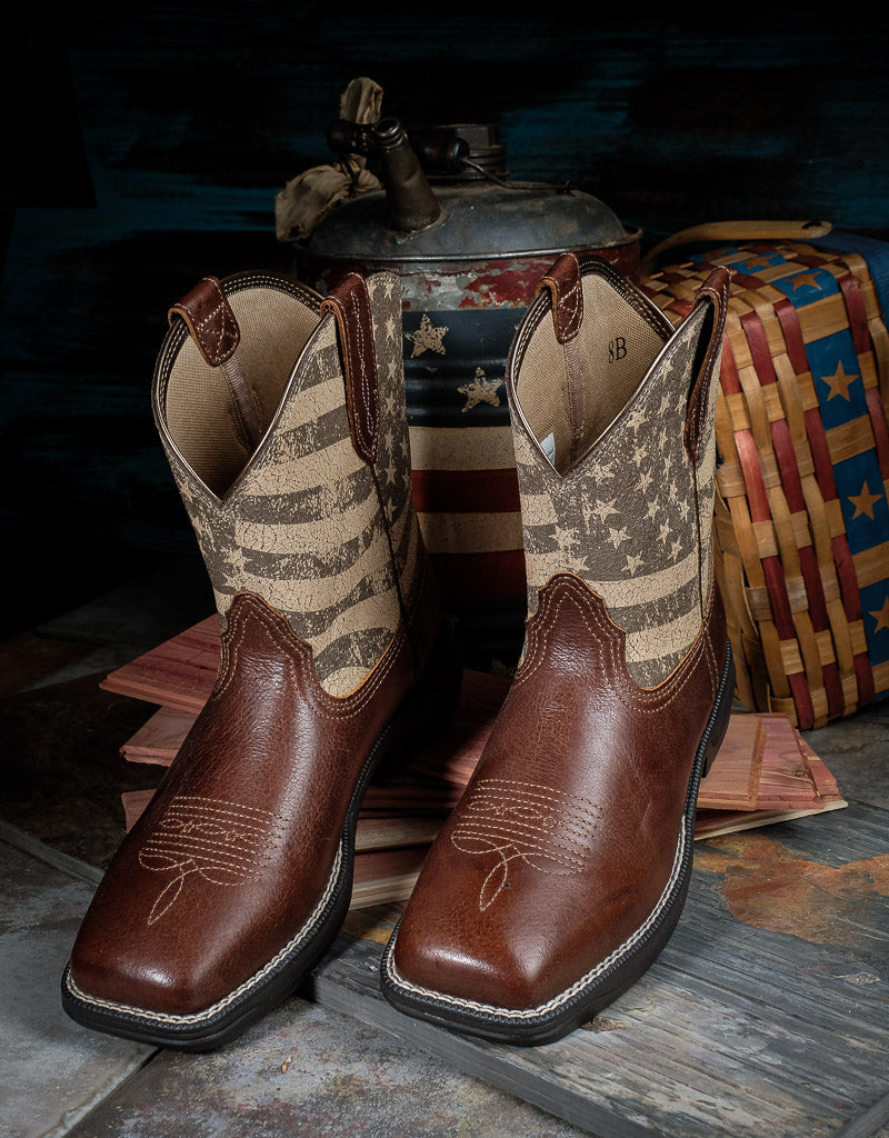 Anthem Ariat Women's American Flag Boots Ladies Anthem