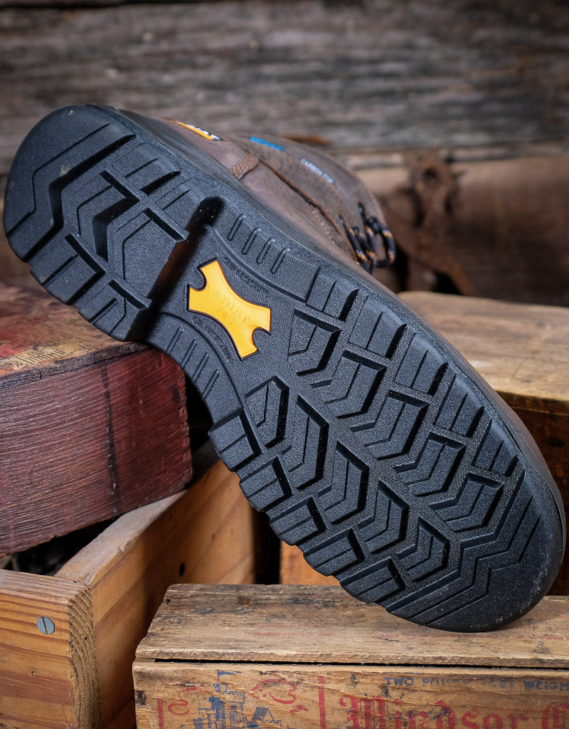 Men's Ariat Turbo Duratread Waterproof Carbon Toe Work Boots 10054294