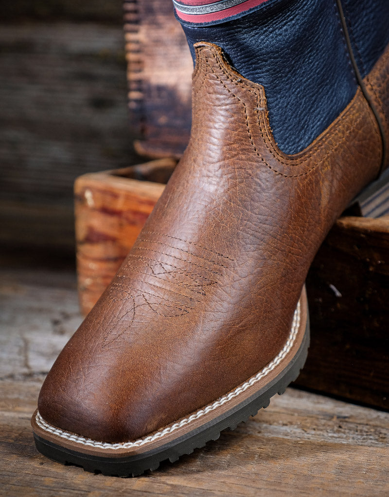 Ariat Men's Hybrid Rancher Patriot Wide Square Toe Cowboy Boot 10074205
