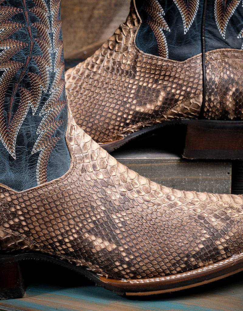 Dan post snakeskin cowboy boots best sale