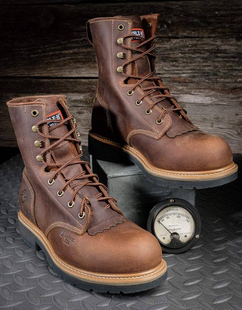 Men s Double H Judge Dice 8 Alloy Toe Lacer Work Boot DH4155