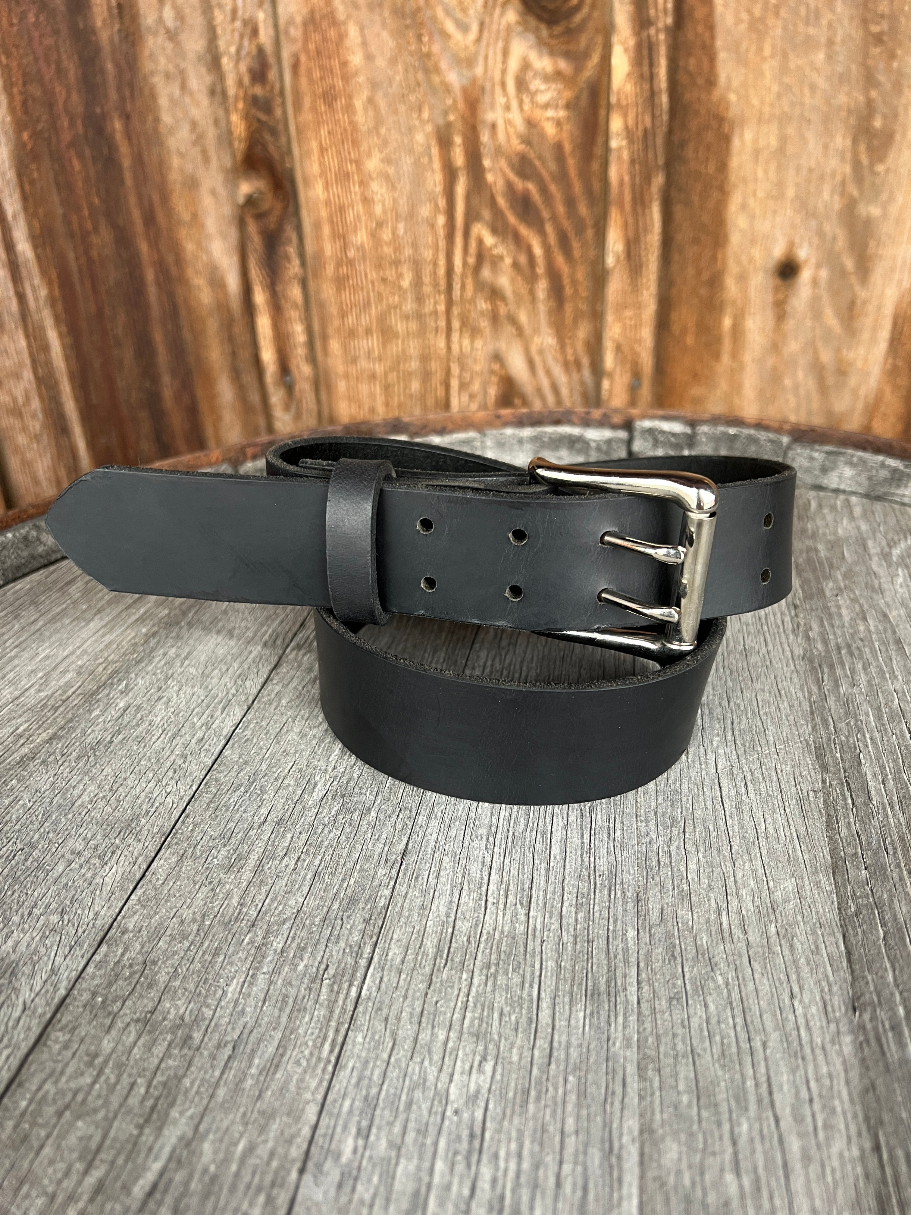 Boyer's Handmade Double Buckle Belt