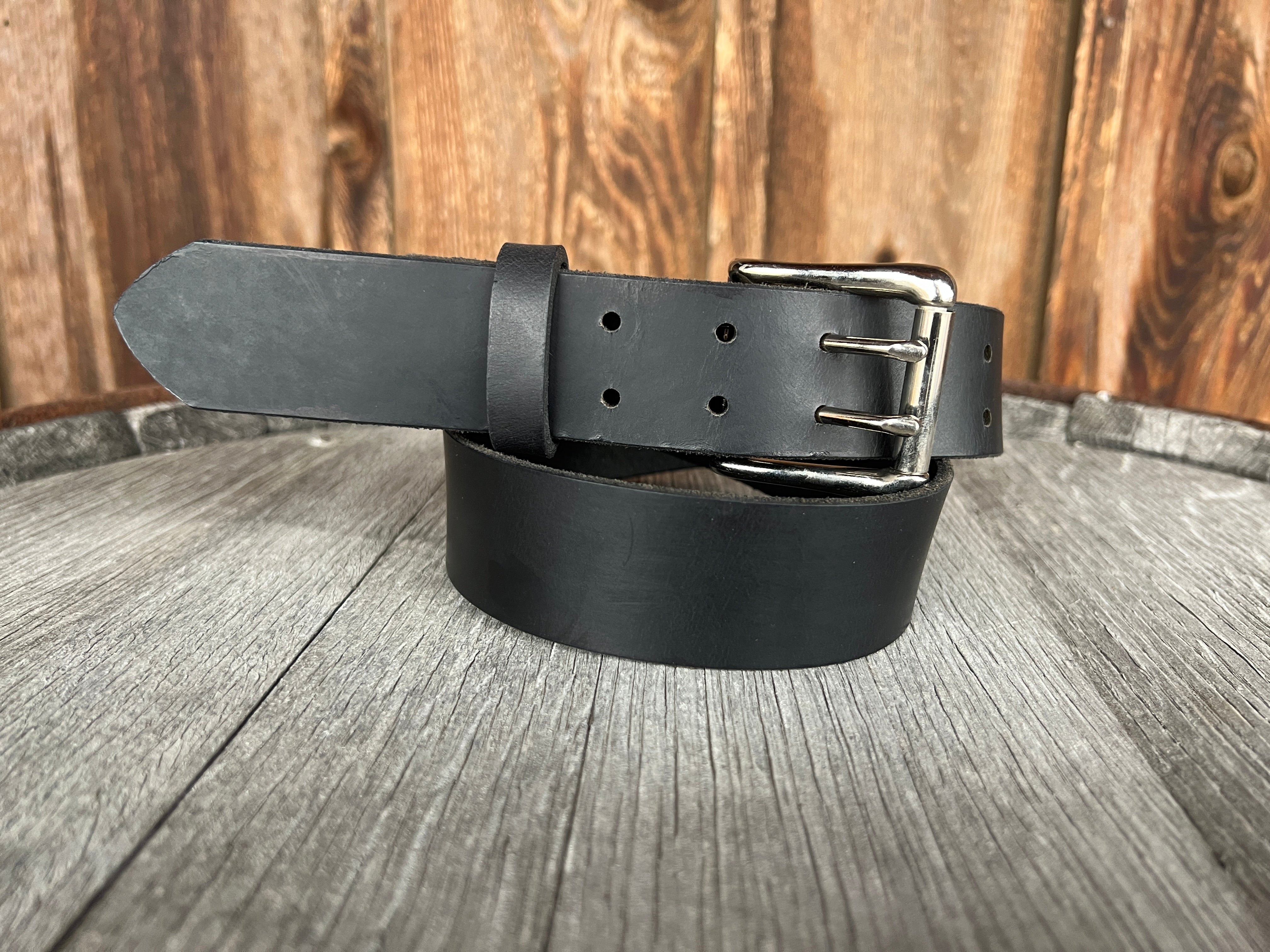 Boyer's Handmade Double Buckle Belt