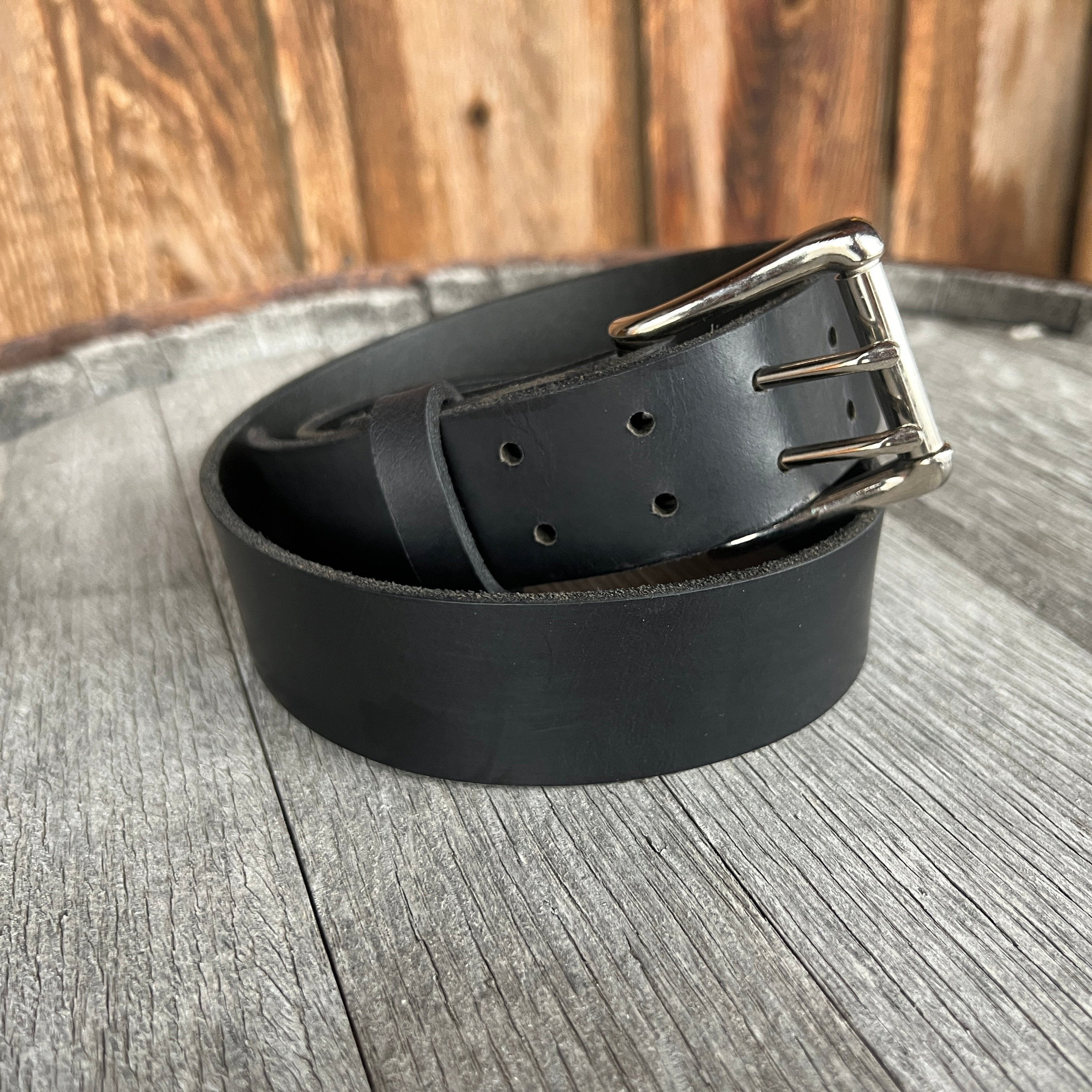 Boyer's Handmade Double Buckle Belt