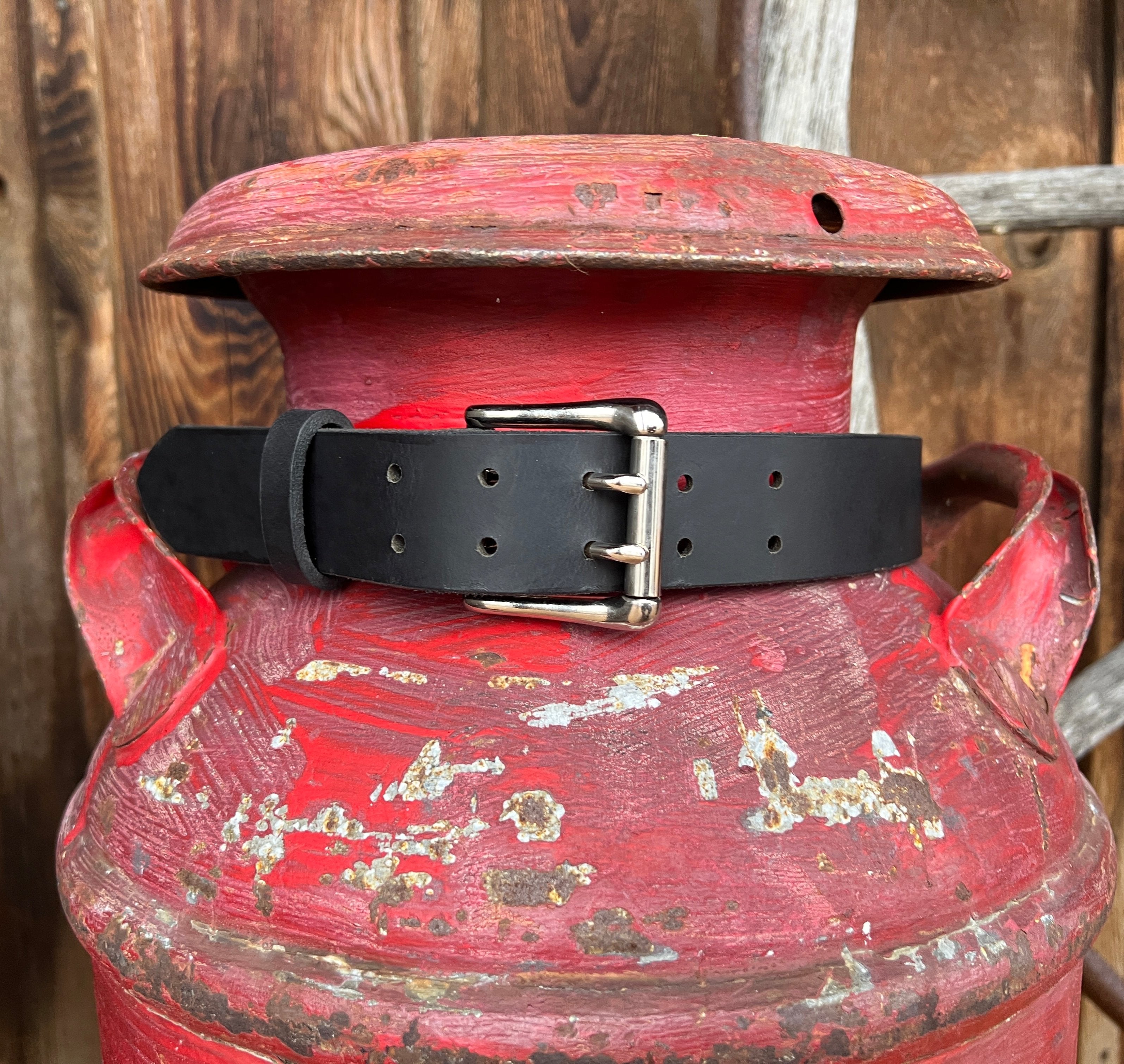 Boyer's Handmade Double Buckle Belt