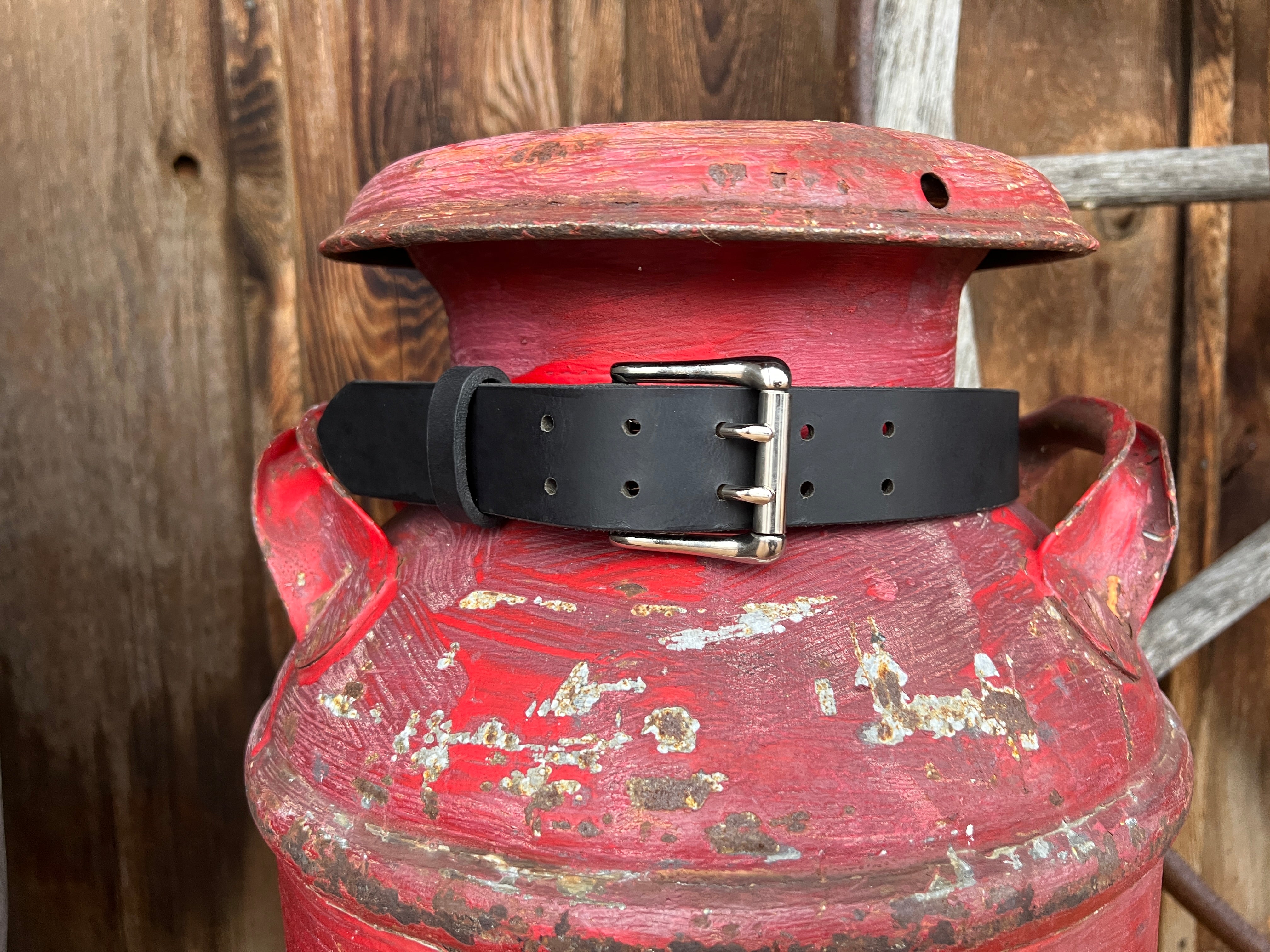 Boyer's Handmade Double Buckle Belt