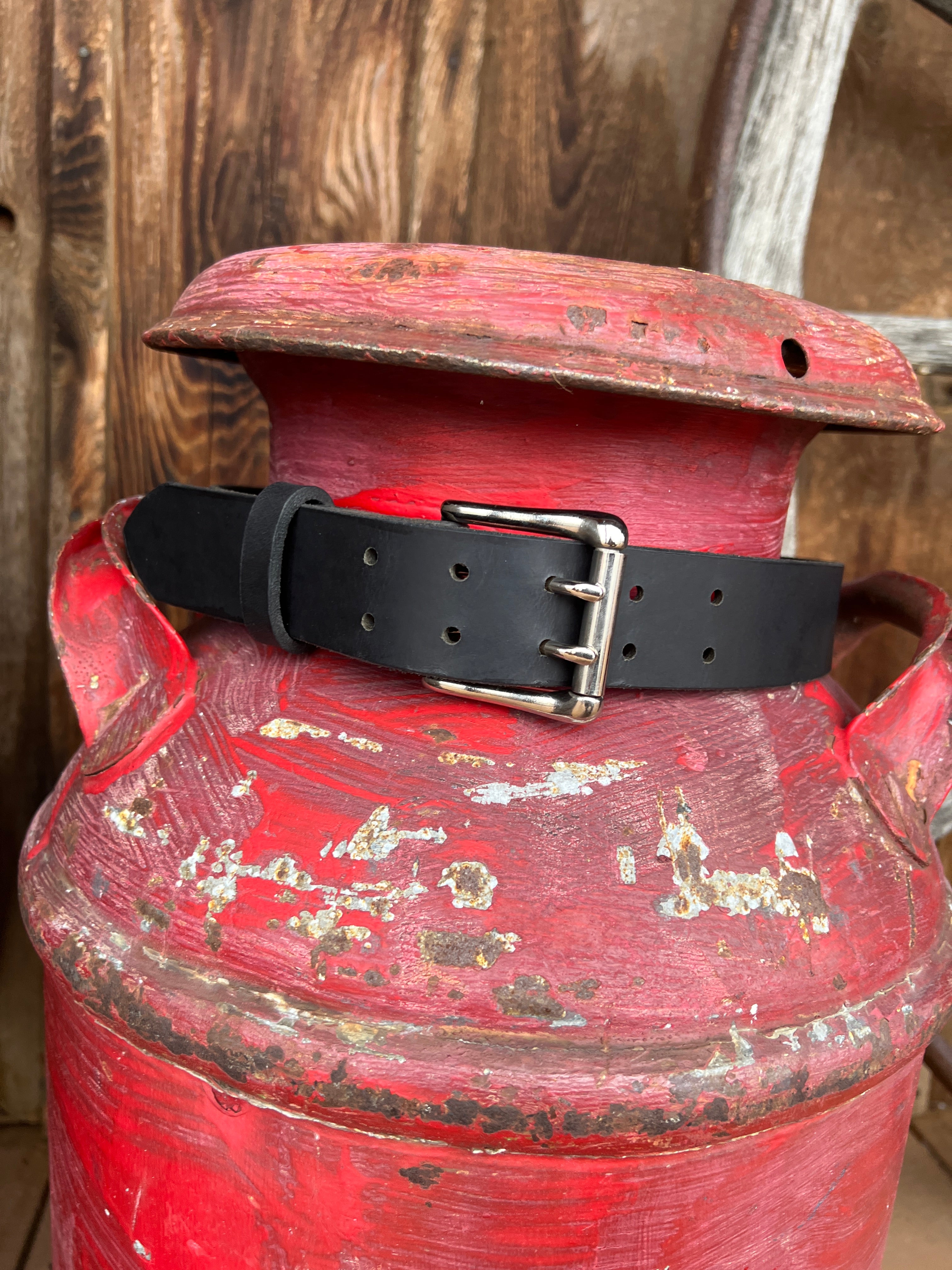 Boyer's Handmade Double Buckle Belt