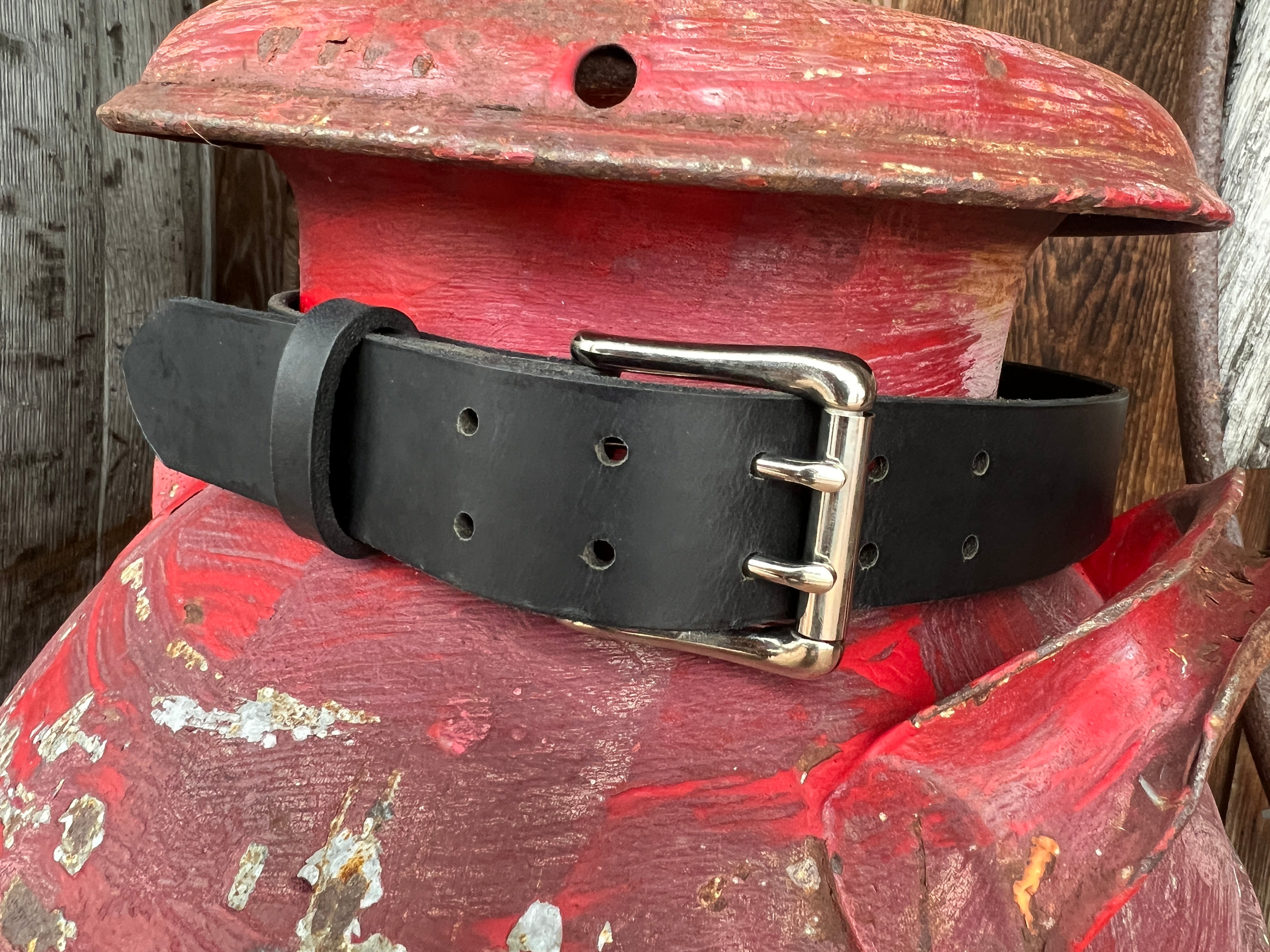 Boyer's Handmade Double Buckle Belt