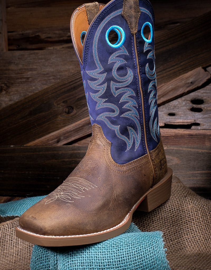 Men's Justin Muley Stampede Cowboy Boot SE7611