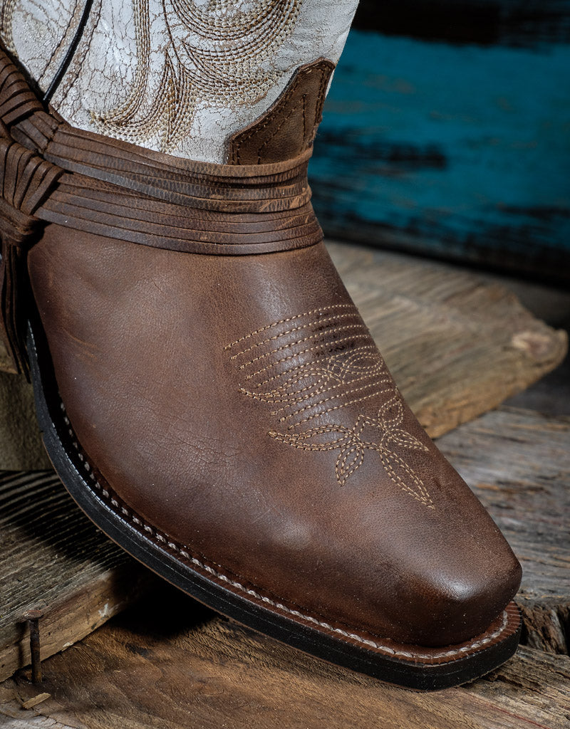 Laredo Ladies Myra Sanded White Leather Western Boot 51091 Boyers BootnShoe Laredo Ladies Myra Sanded White Leather Western Boot 51091 Boyers BootnShoe