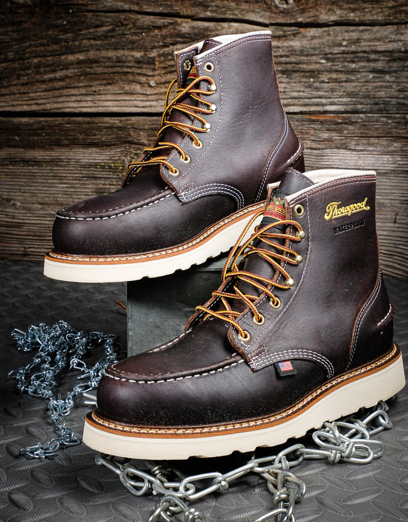 Thorogood Moc Toe Boots Thorogood Boot Care Thorogood Men's Boot