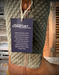 Brown boot with a visible Cellstretch tag on a blurred background
