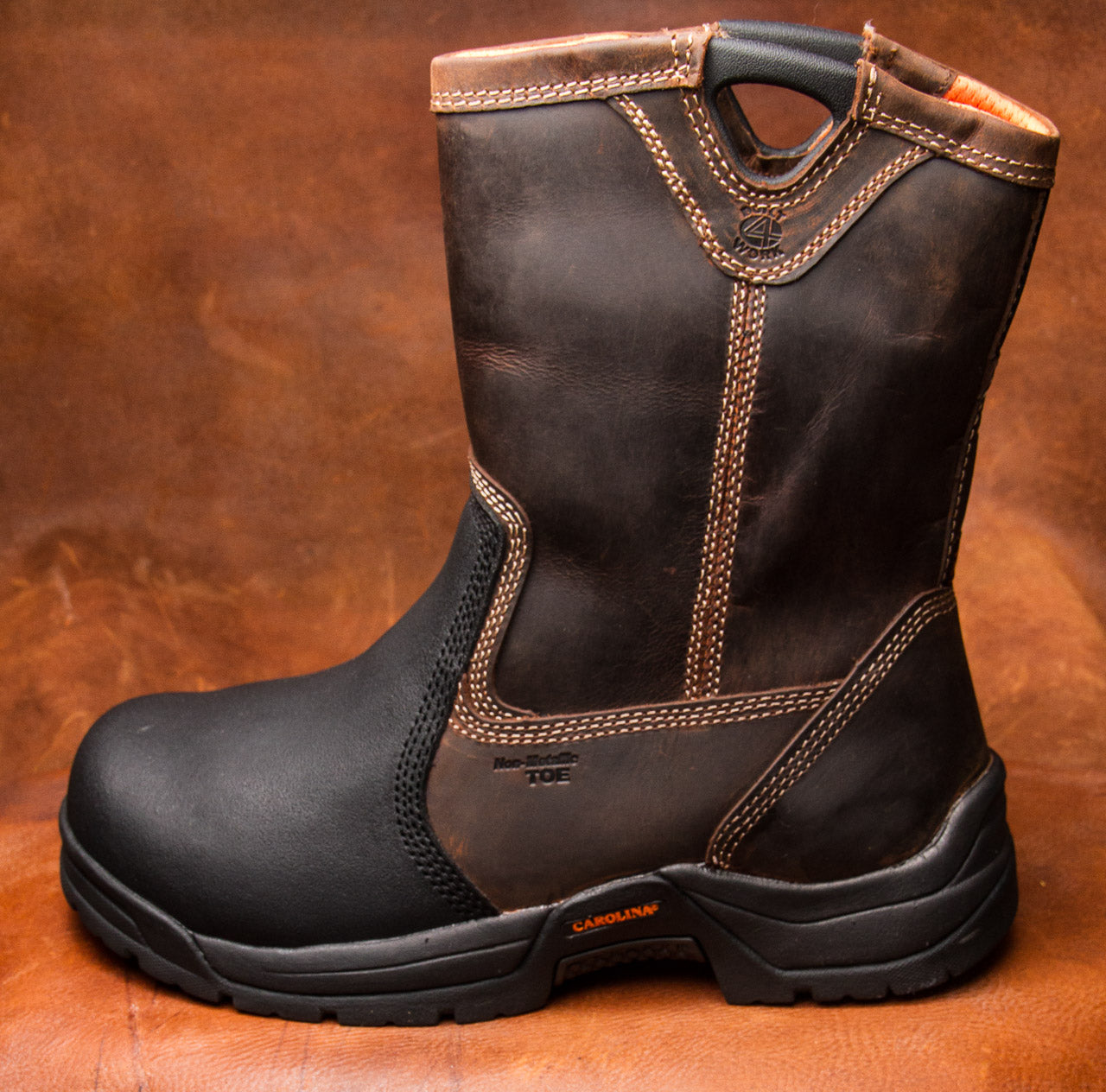 Men's Wellington Ranch Internal Metguard Composite Broad Toe Boots CA4582