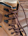 closeup on laces and tongue of Ariat Turbo boot