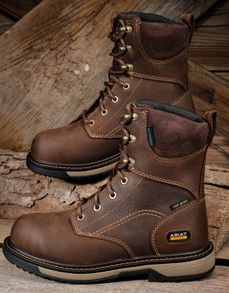 Brown Work Boots For Females Women's Work Boots Shoes Overlook Boots