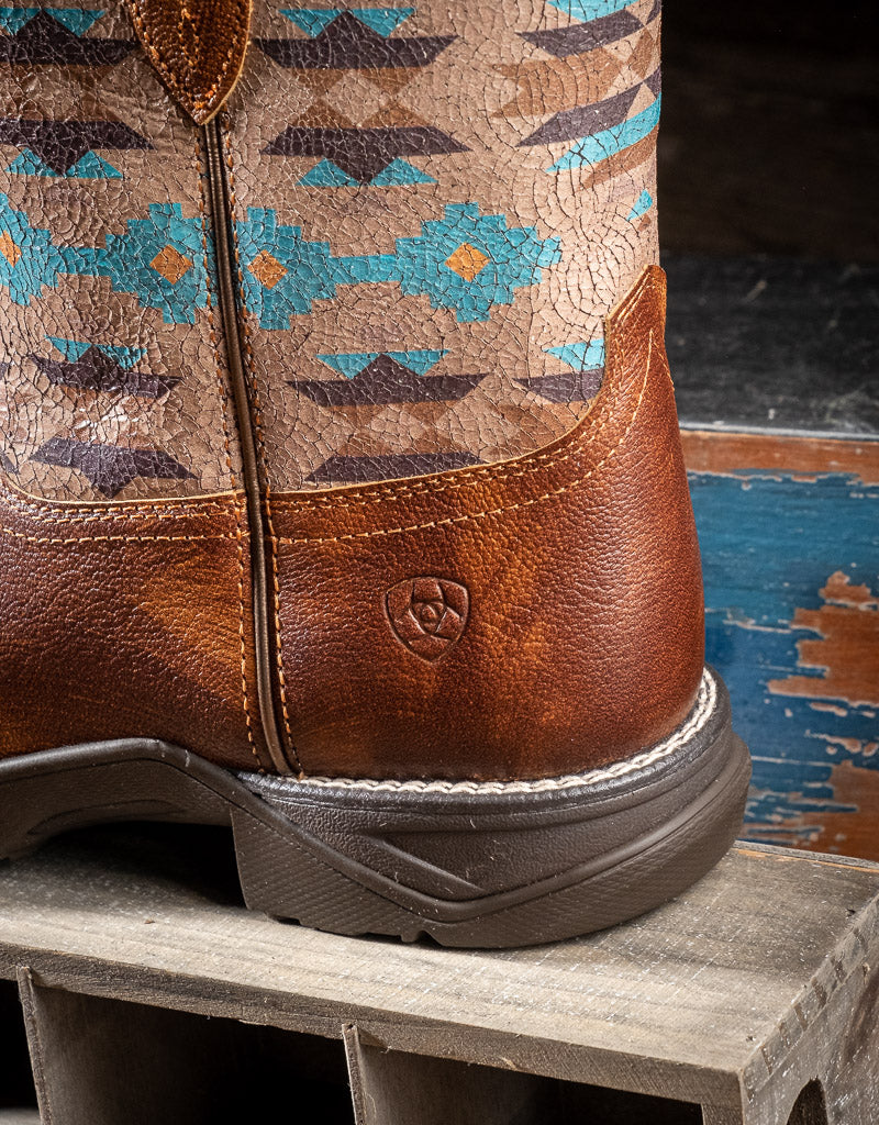 Aztec Print Boots
