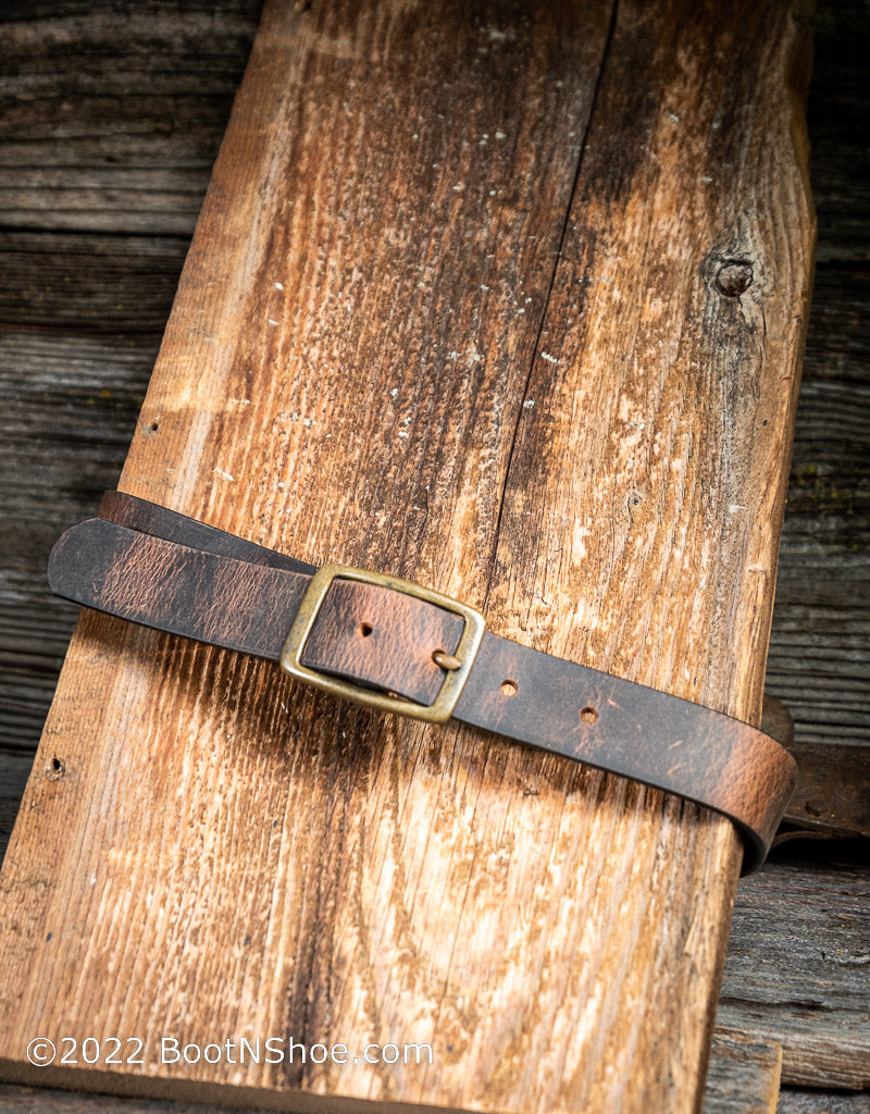 Boyer's Handmade Brown 1 1/4" Belt