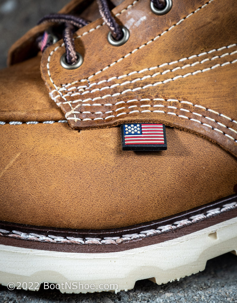 Men's Ferric USA Made Moc Toe- Steel Toe Work Boot CA7514