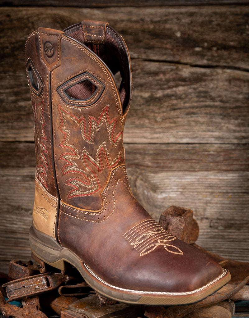 Men's Veil Wide Square Roper Western Work Boot DH5387