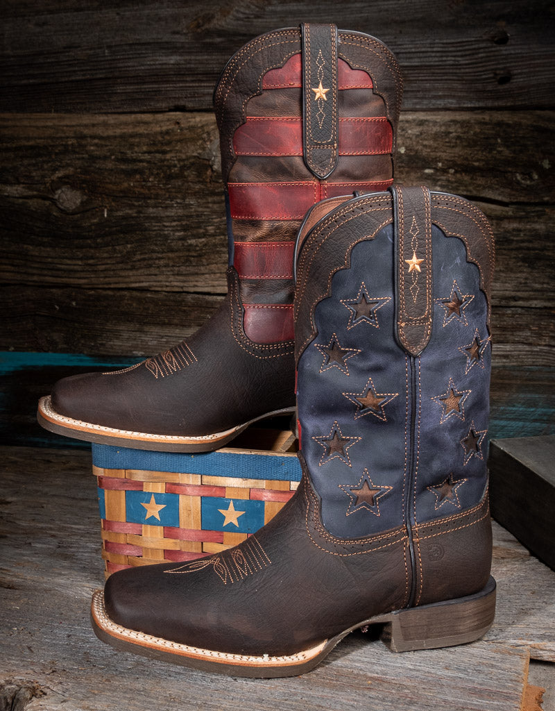 Durango Men's Rebel Pro Vintage Flag Cowboy Boot DDB0303 — Boyers BootnShoe