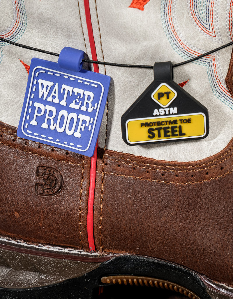 Ladies Maverick Steel Toe Waterproof Western Work Boot DRD0418