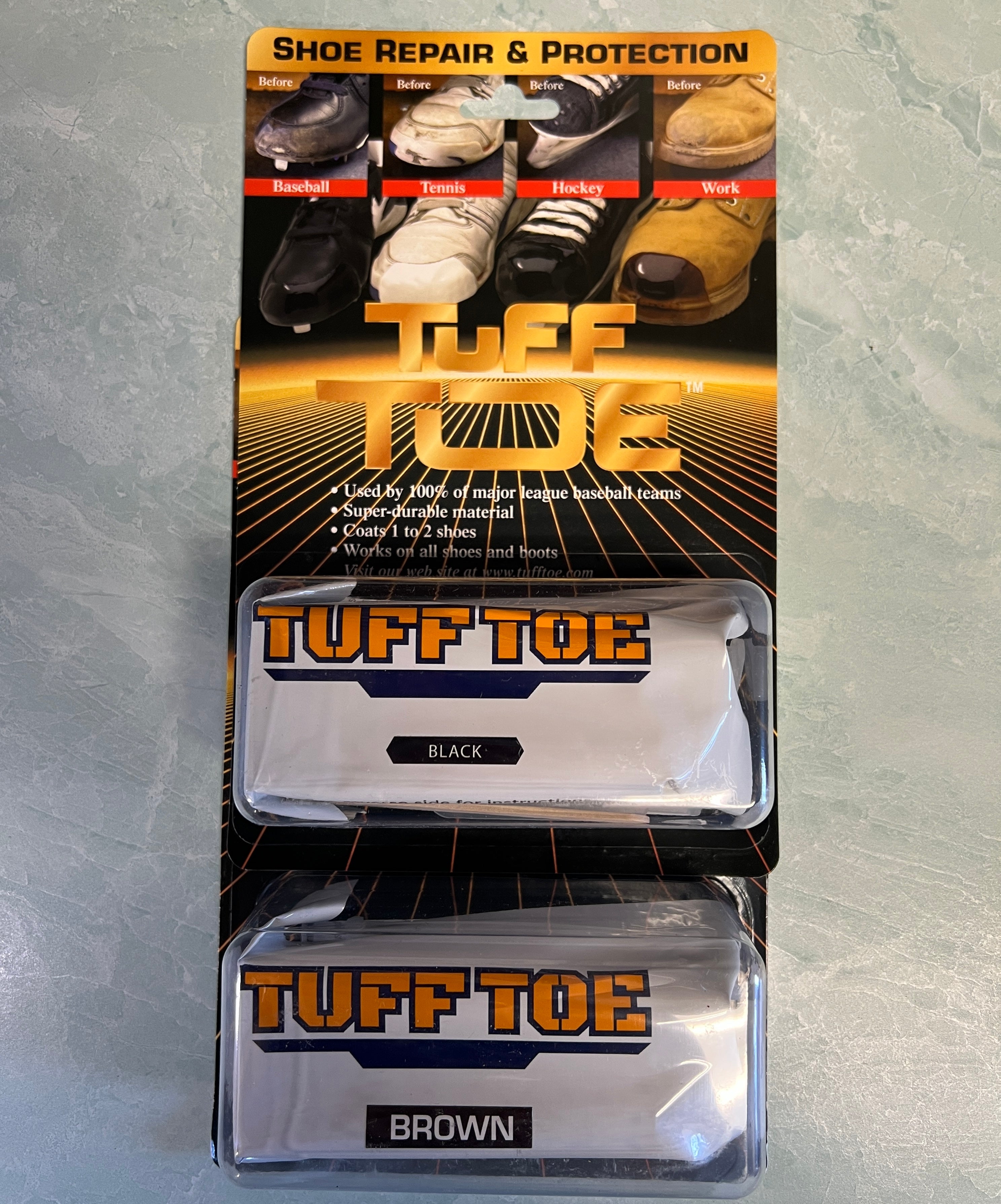 Tuff Toe Guard Tuff Toe Shoe Repair & Protection in Black — Boyers BootnShoe