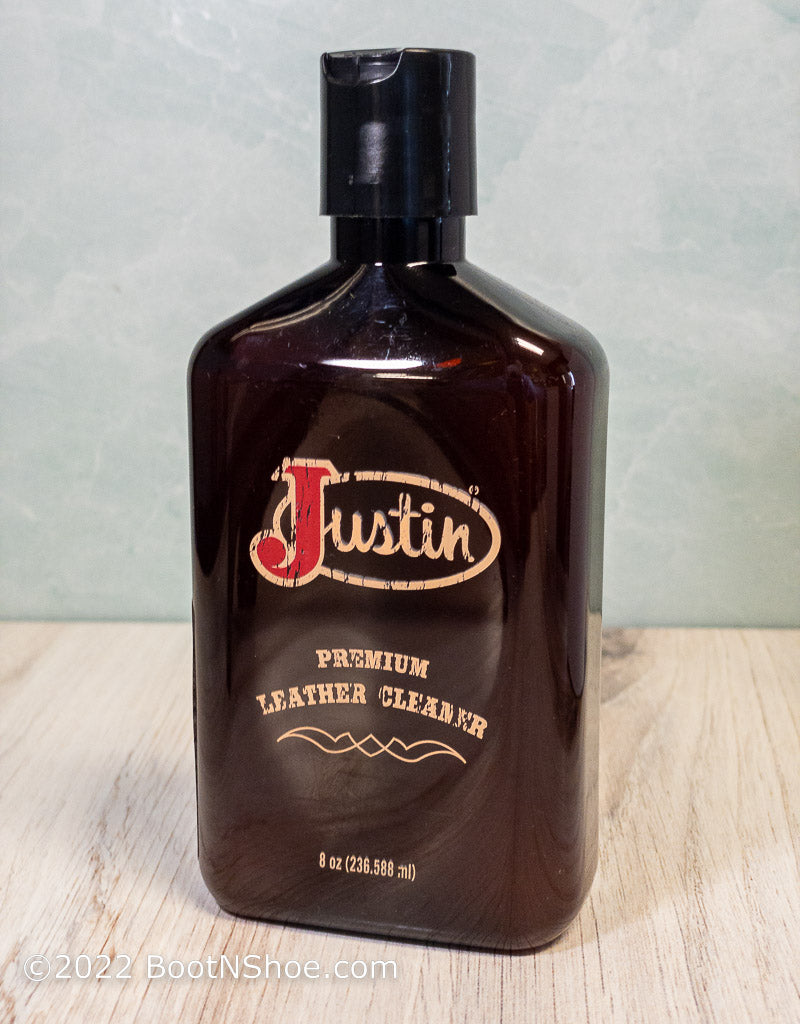 21001 Justin Leather Cleaner 8oz Bottle