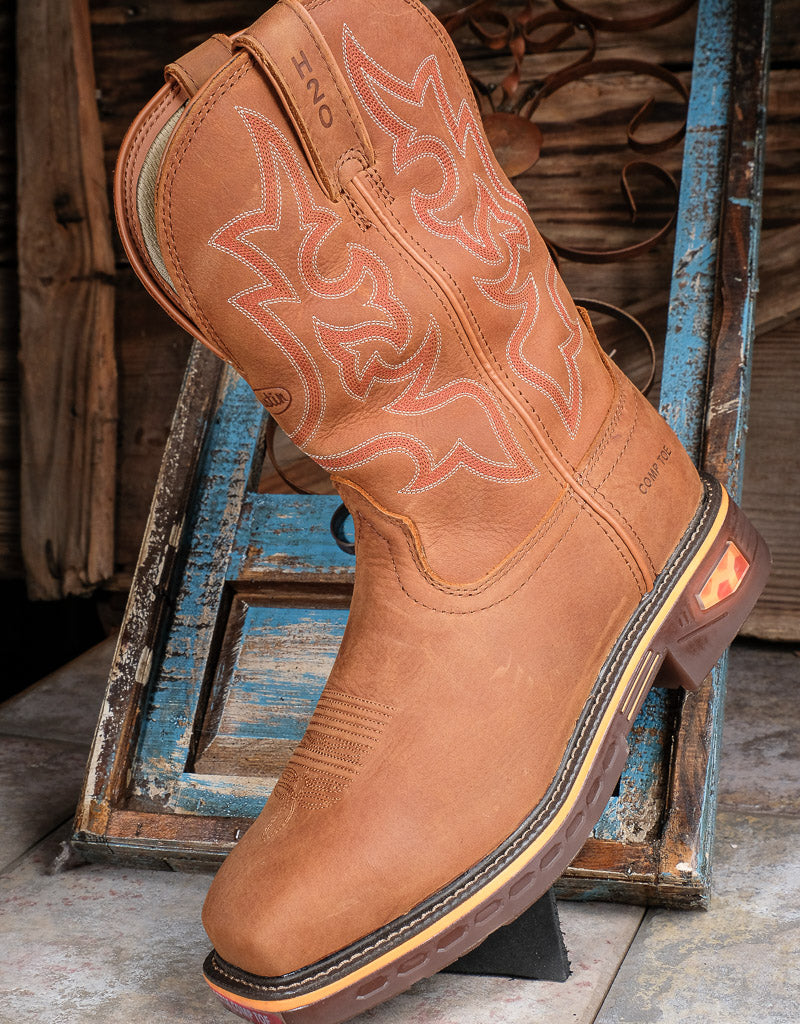 Men's Resistor Composite Toe Waterproof Work Boots CR4016 — Boyers