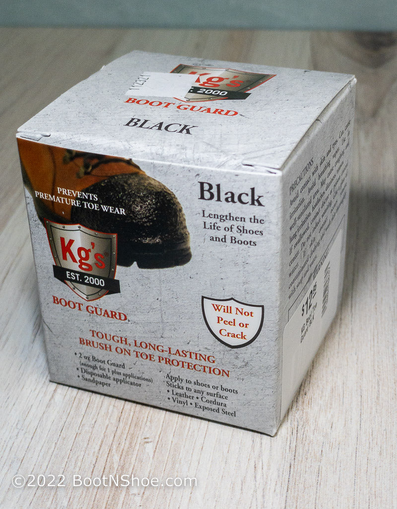 Kg's Boot Guard Toe Protection for shoes and boots 2Oz — Boyers BootnShoe