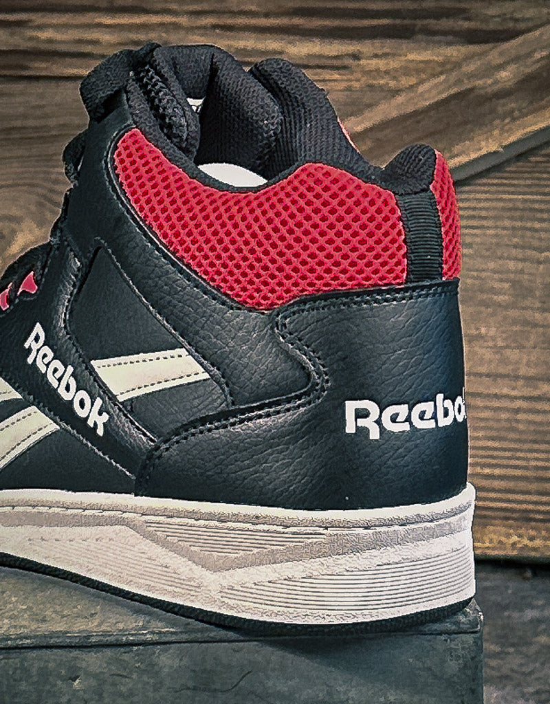 Men's Black Red High Top Composite Work Shoe RB4132 — Boyers