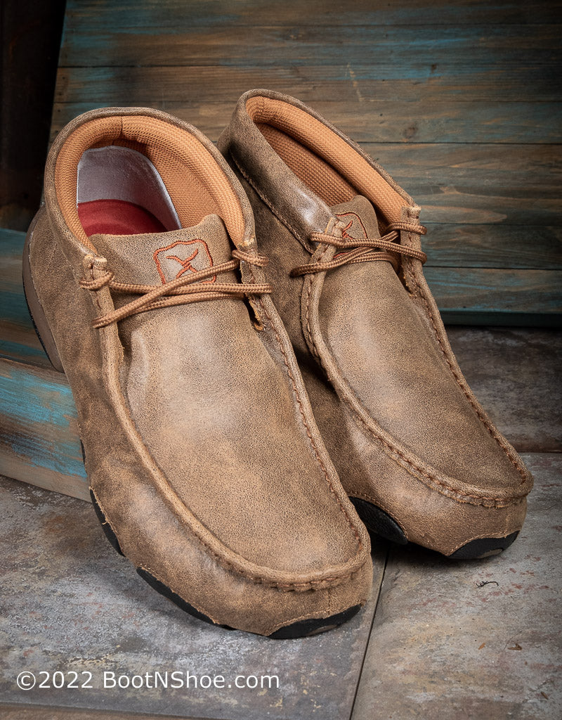 Men's Lace-Up Driving Mocs MDM0003 - Main Image