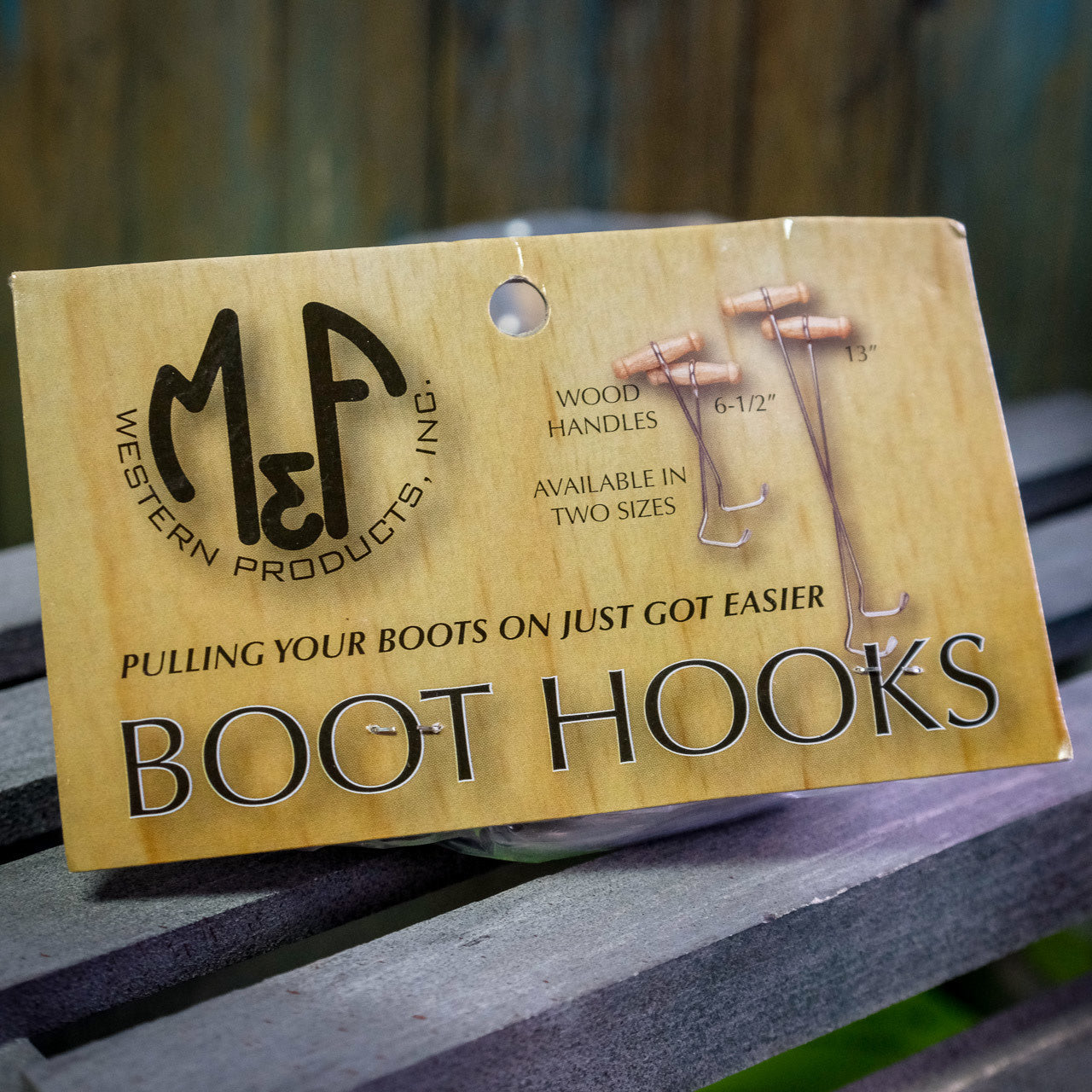 HOUNDSBAY Cowboy Boot Hooks for Men and Women - Boot Puller for Cowboy  Boots with Long Handles