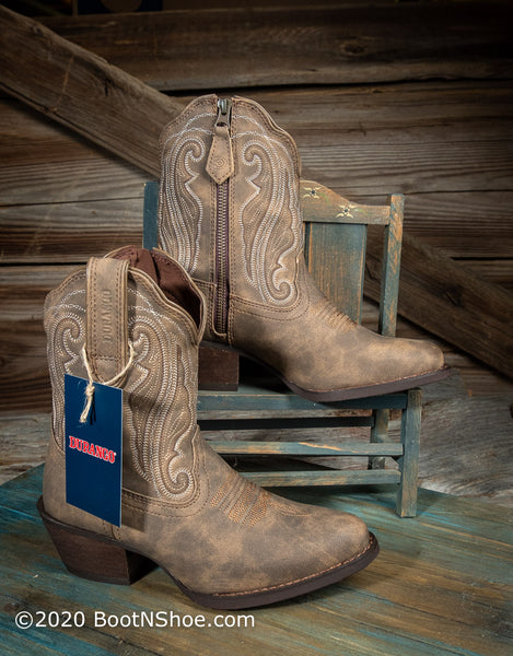 Crush™ by Durango® Women's Pewter Shortie Western Boot