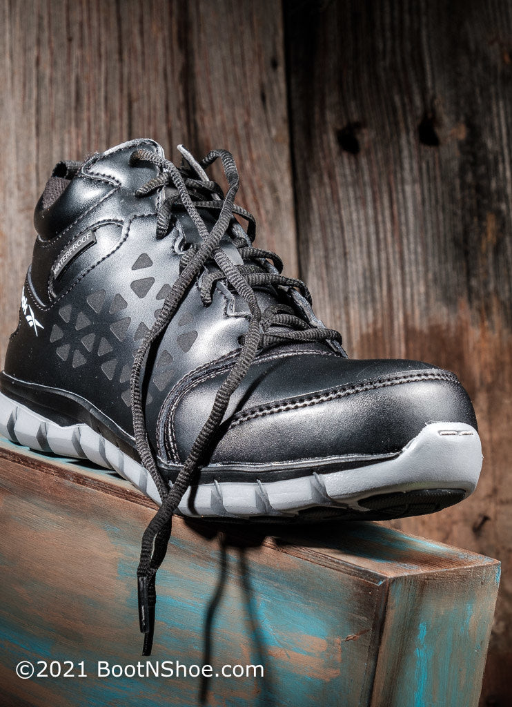 Reebok Shoes: Men's RB4135 Grey/Cobalt Blue Composite Toe