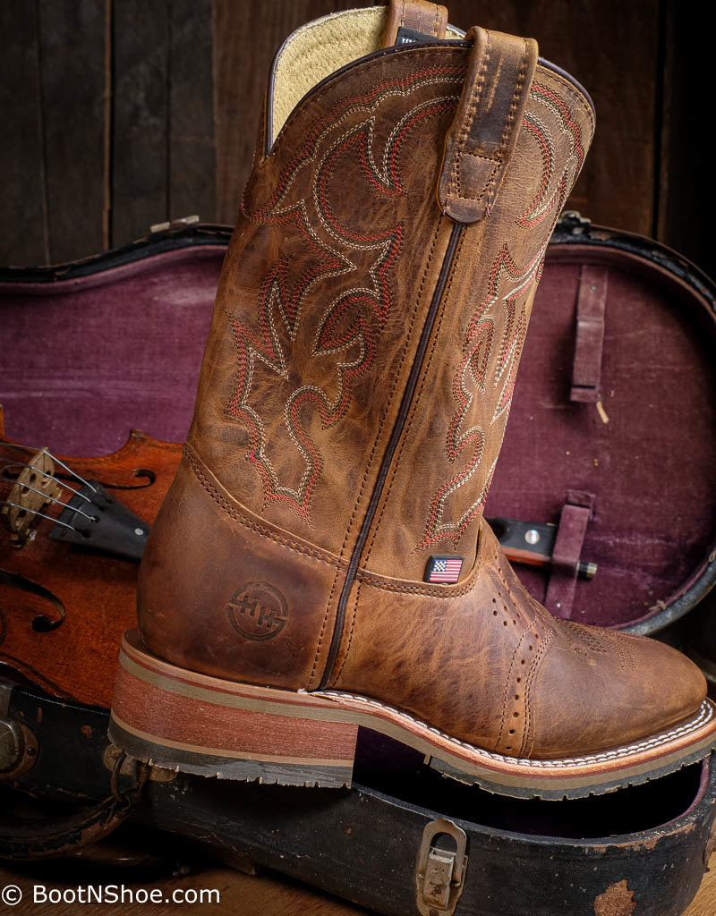 Men's Double H Jase USA Made Western Roper Boot DH3560 — Boyers BootnShoe