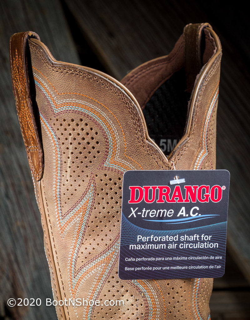 Durango® Women's Red Leather Western Boot, #DRD0318