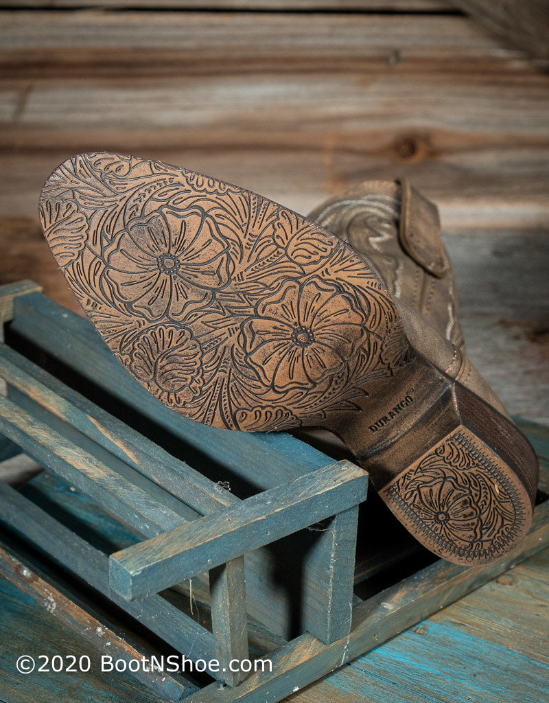 Crush™ By Durango® Women's Pewter Shortie Western Boot