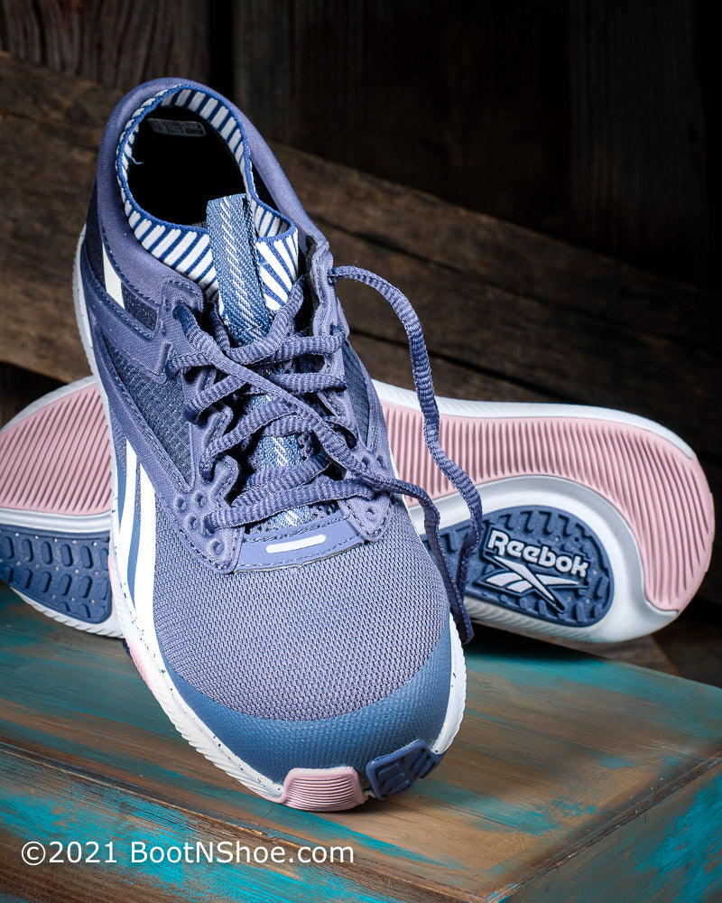 Reebok Women's HIIT TR Navy Blue Composite Toe Work Shoe RB481 — Boyers  BootnShoe