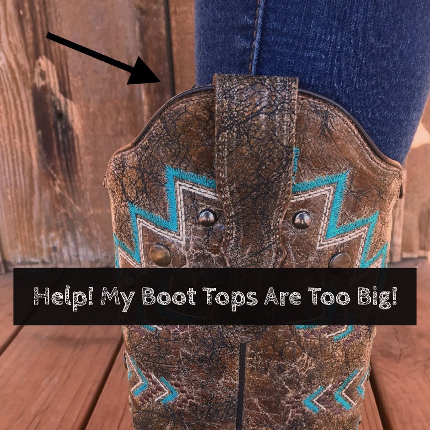 Take in Boot Tops Fee — Boyers BootnShoe