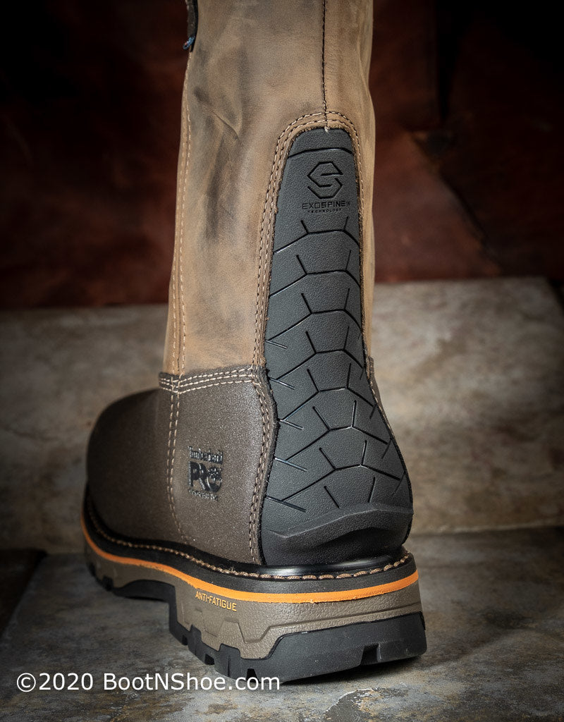 Men's Timberland PRO True Grit Composite Toe WP Pull on Boot A2297